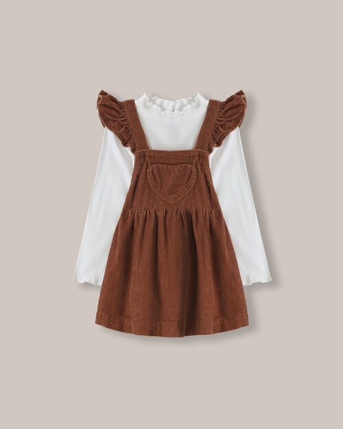 Conjunto Playera Y Overol Falda